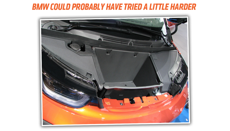 Illustration for article titled The Tesla Model 3 Frunk Is A Triumph Of Marketing